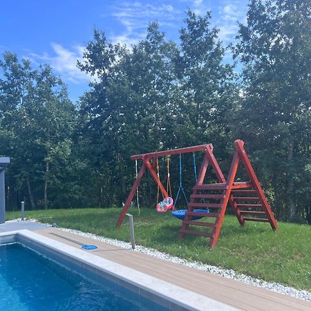 Vila Prisunca Jacuzzi & Swimming Pool Pazin Buitenkant foto